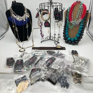NWT Paparazzi Jewelry Lot 38 pcs 3lb Box